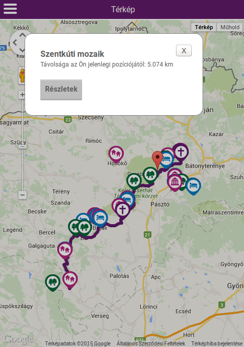 Erdőkürt - MVSZK mobil app 2