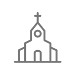 icon poi church